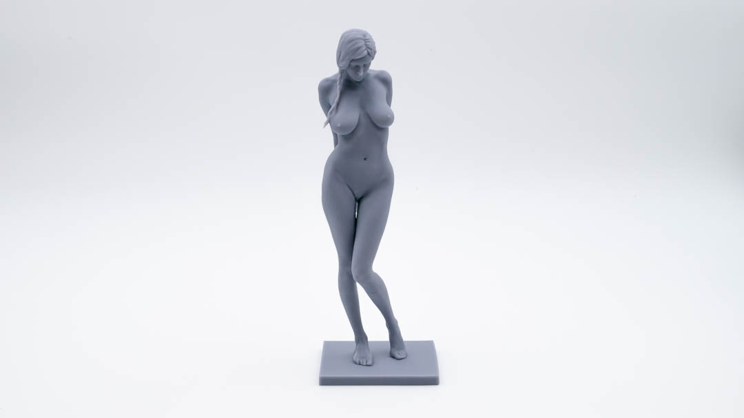 shy natural model 3D printed sculpture